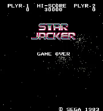 Star Jacker (Sega) screen shot title